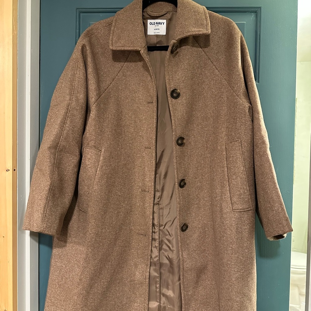 Old Navy Women's Tan Trench Coat